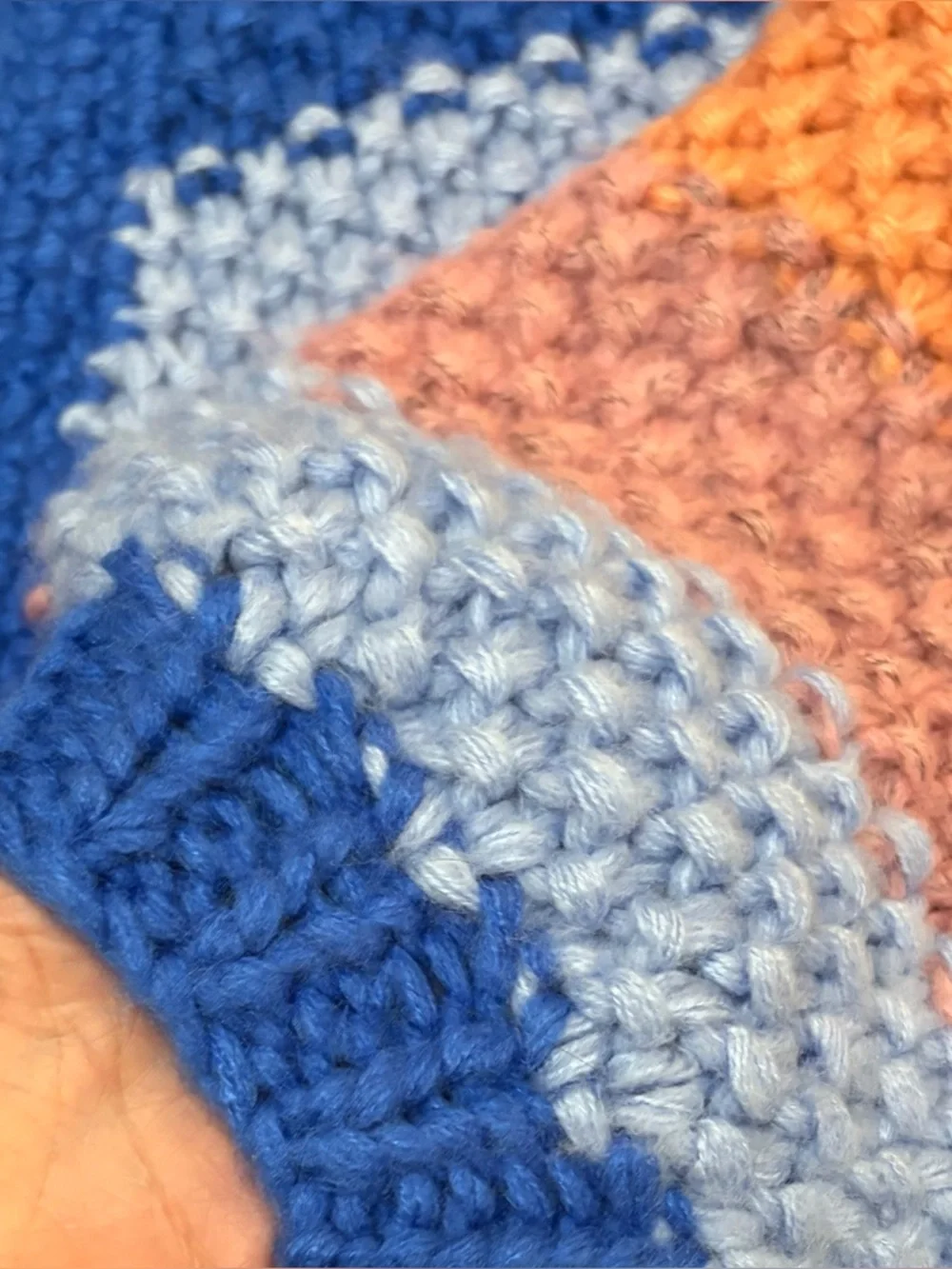 Blank NYC Catch The Rainbow Cardigan Multi Color Chunky Knit Sweater - Picture 7 of 14